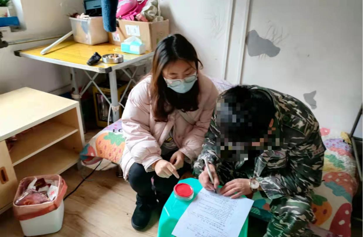 图为 息烽县司法局开展社区矫正对象大走访.png